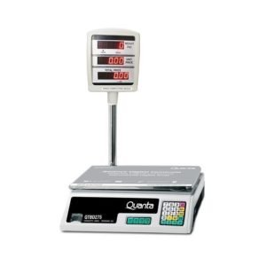 BALANZA QUANTA DIGITAL COMERCIAL 40KG C/ TORRE LED - QTBD275