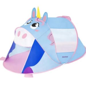 CAMPING BESTWAY INFANTIL DISEÑO UNICORNIO 1,82X0,96X0,81 MTS - 68110