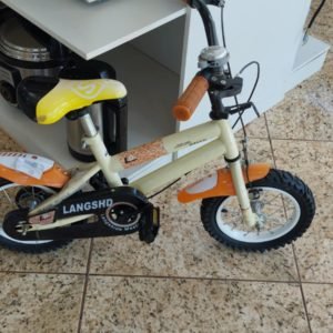 BICICLETA ARO 12 P7884 AMARILLO